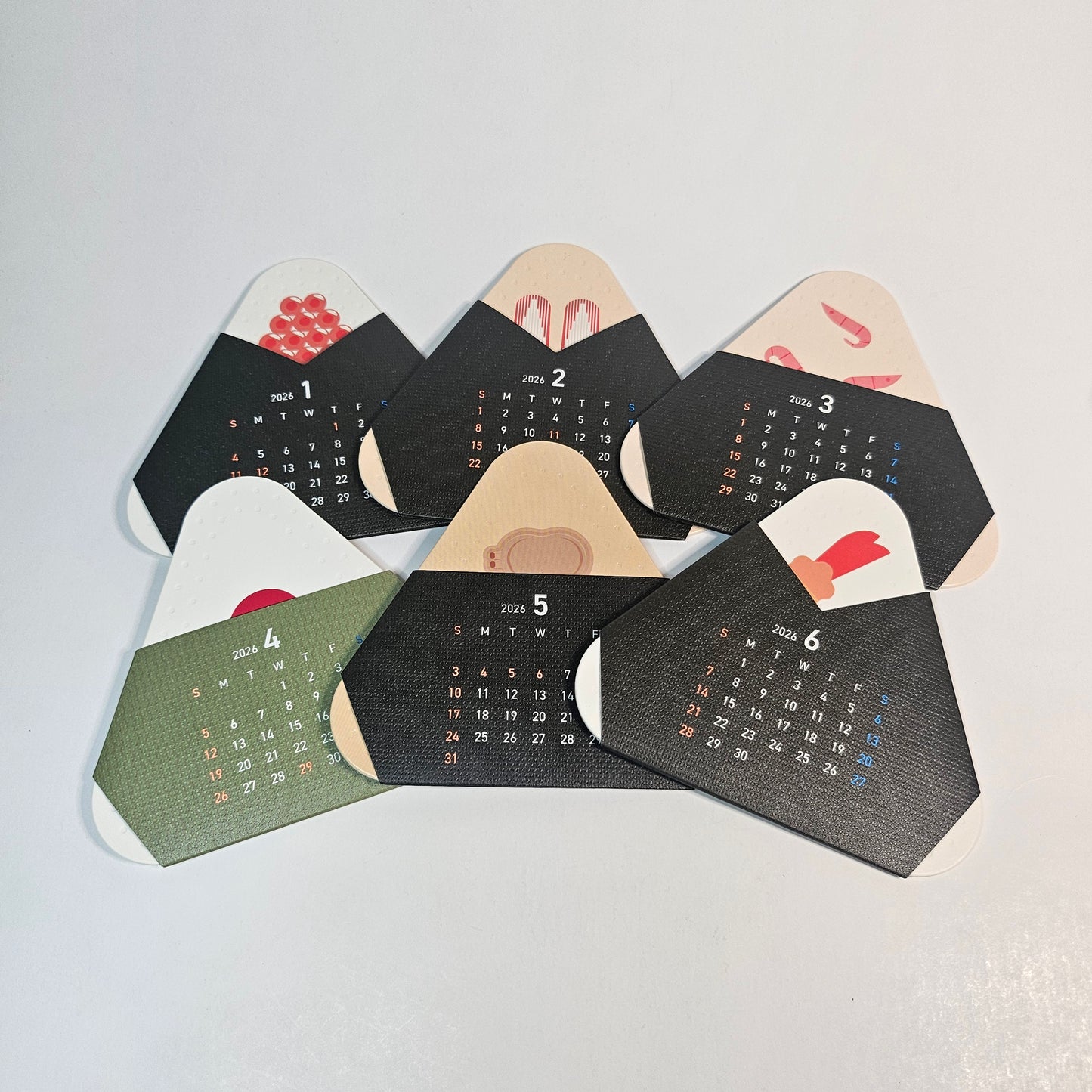 TOKYO TSUKIJI ONIGIRI CALENDAR 2026 / ICHIKUDO