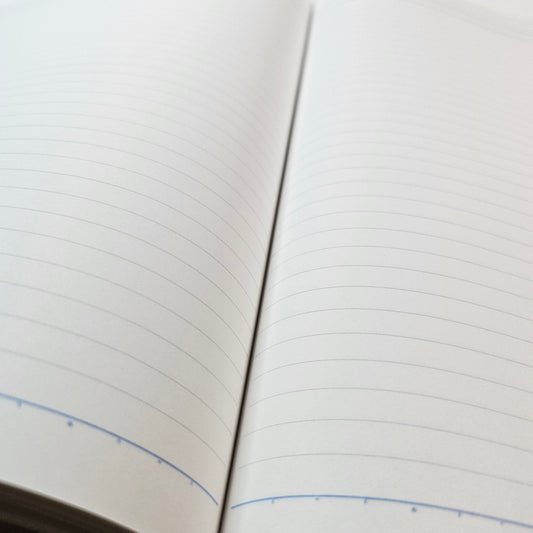 KOKUYO Composition Notebooks Campus Semi-B5 Comp Book with B 6mm Ruled, Classic School Lined Notebook