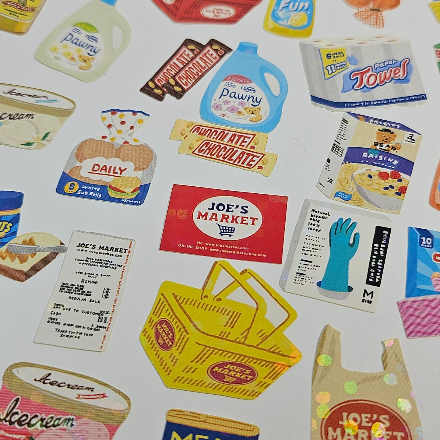 Supermarket Decoration Stickers