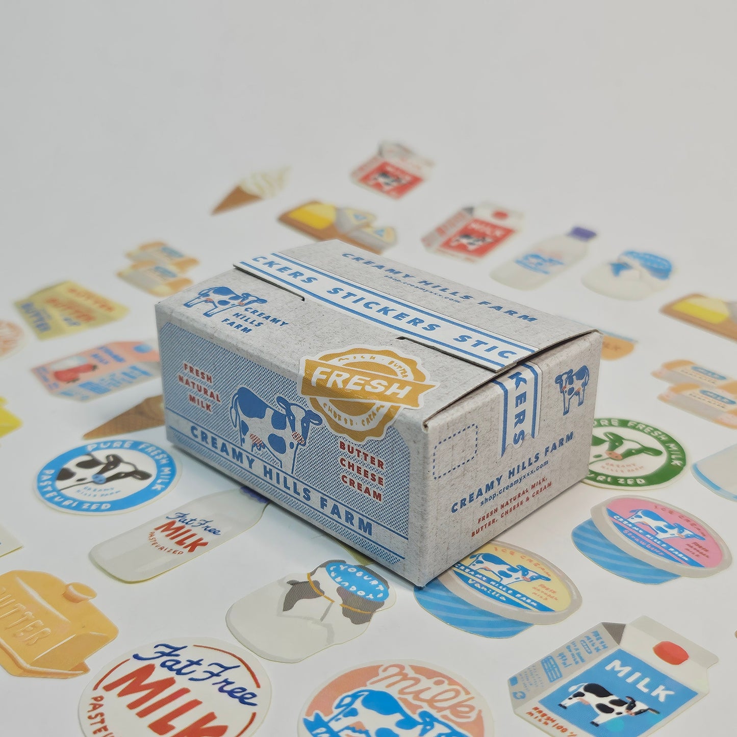 Dairy Products Decoration Stickers