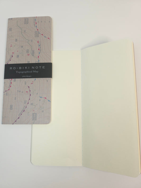 Yamamoto Ro-Biki Note- Plain Weather Map Series