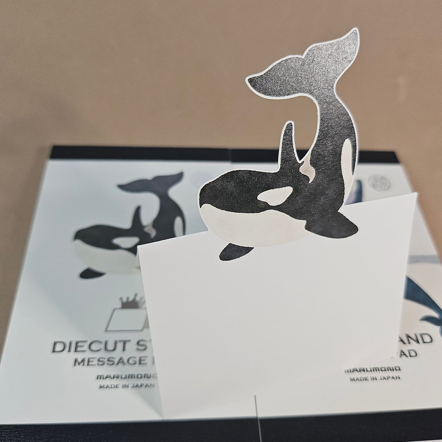 Notepad Diecut Stand Message
