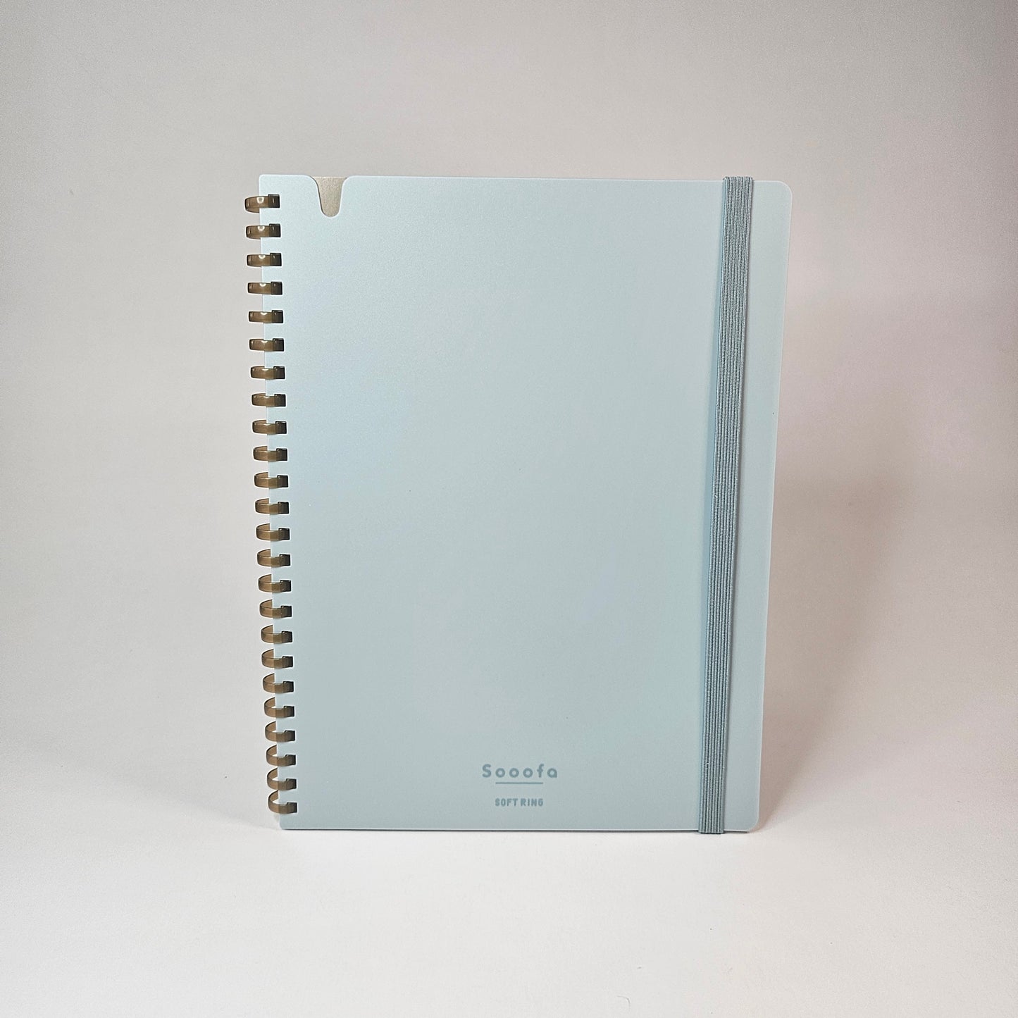 KOKUYO Notebook Grid Sooofa Soft Ring (Light Blue)