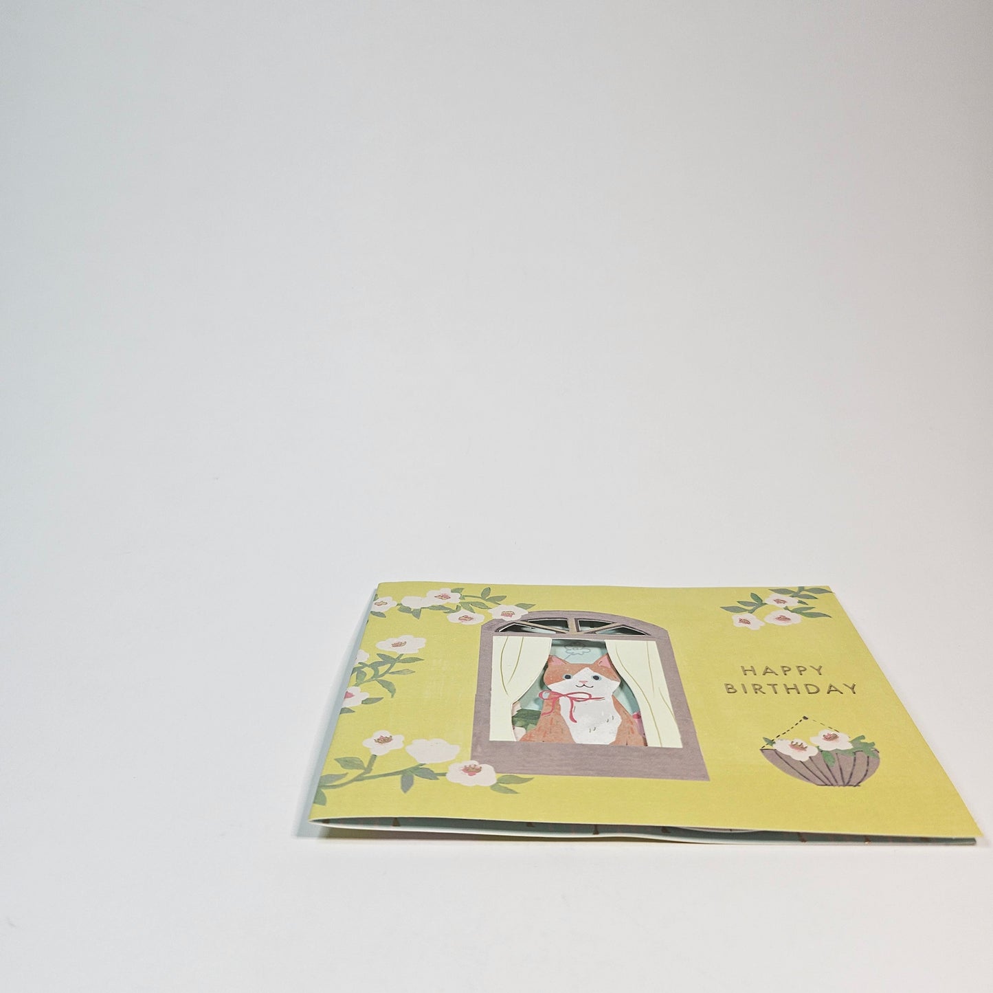 Birthday Pop-up Card (Cat)
