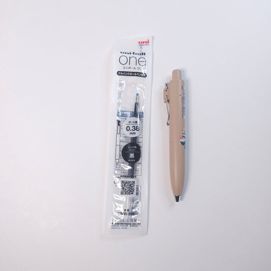 Mitsubishi Pencil Gel Pen ONE P Refill Black 0.38