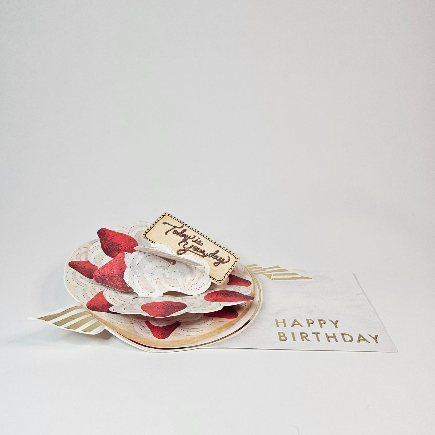 Shortcake Pop-up Greeting Card