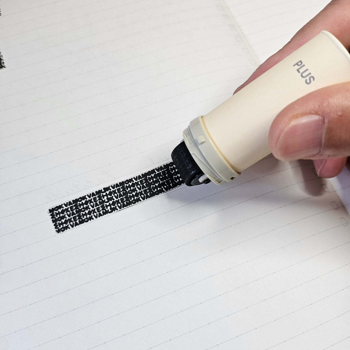 Envelope Privacy Stamp - Beige