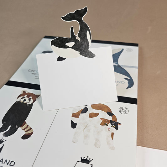 Notepad Diecut Stand Message