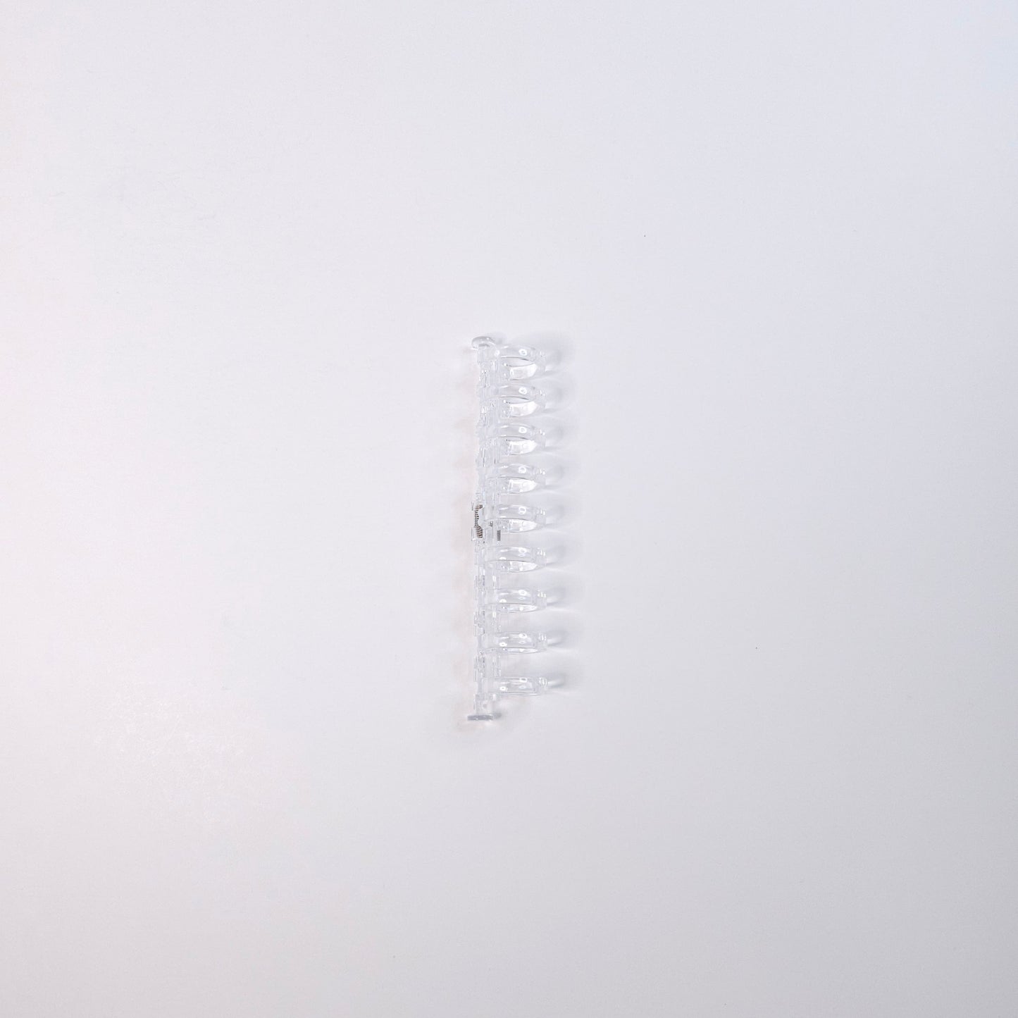 Maruman Ring, mini size curly ring- Clear