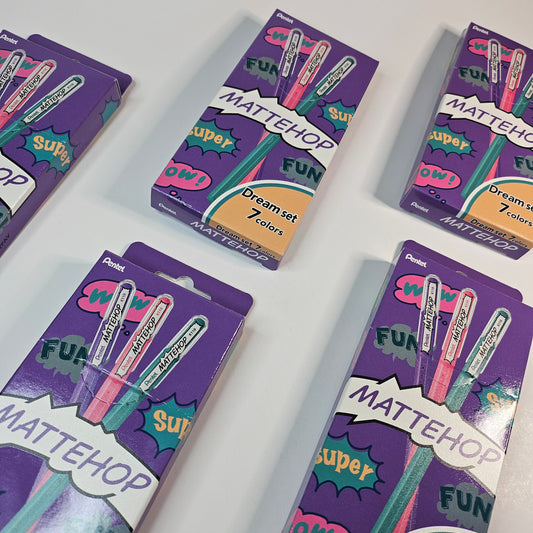 MATTEHOP Dream Set 7 colors gel pen