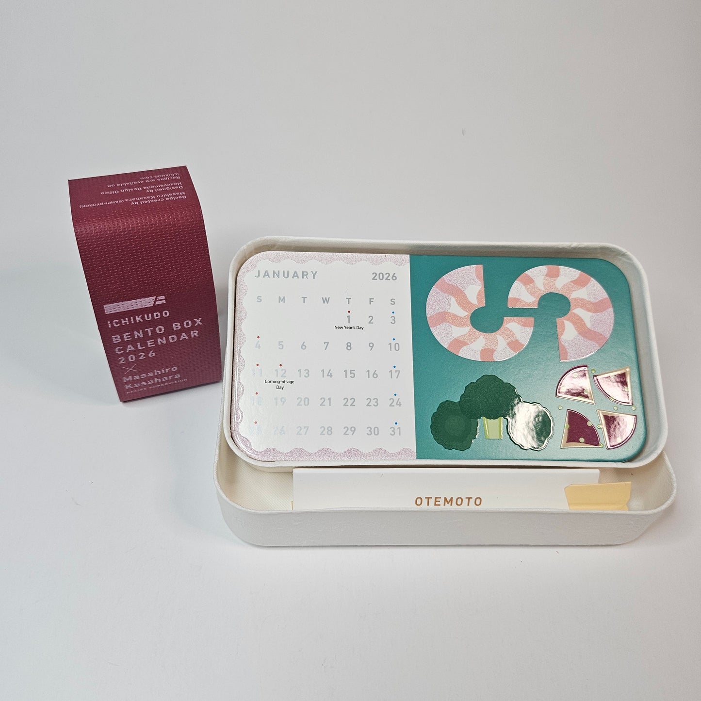 BENTO CALENDAR 2026 / ICHIKUDO (Masahiro Kasahara)