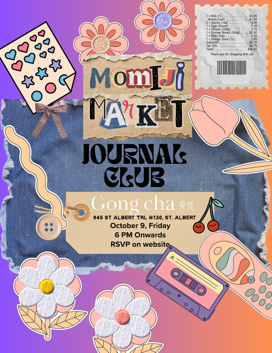 Momiji Market Journaling Club RSVP [ALL LOCATIONS]