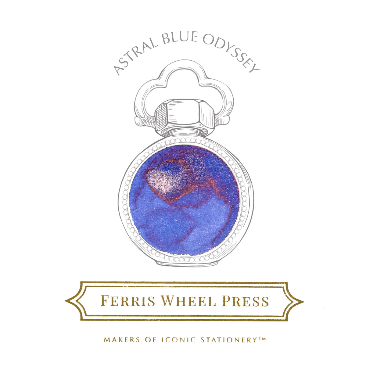 Astral Blue Odyssey Ink