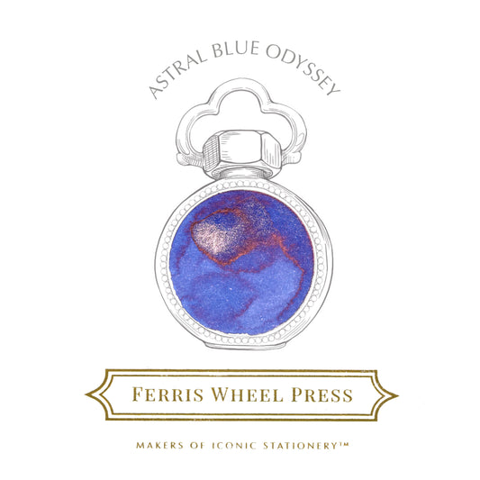 Astral Blue Odyssey Ink