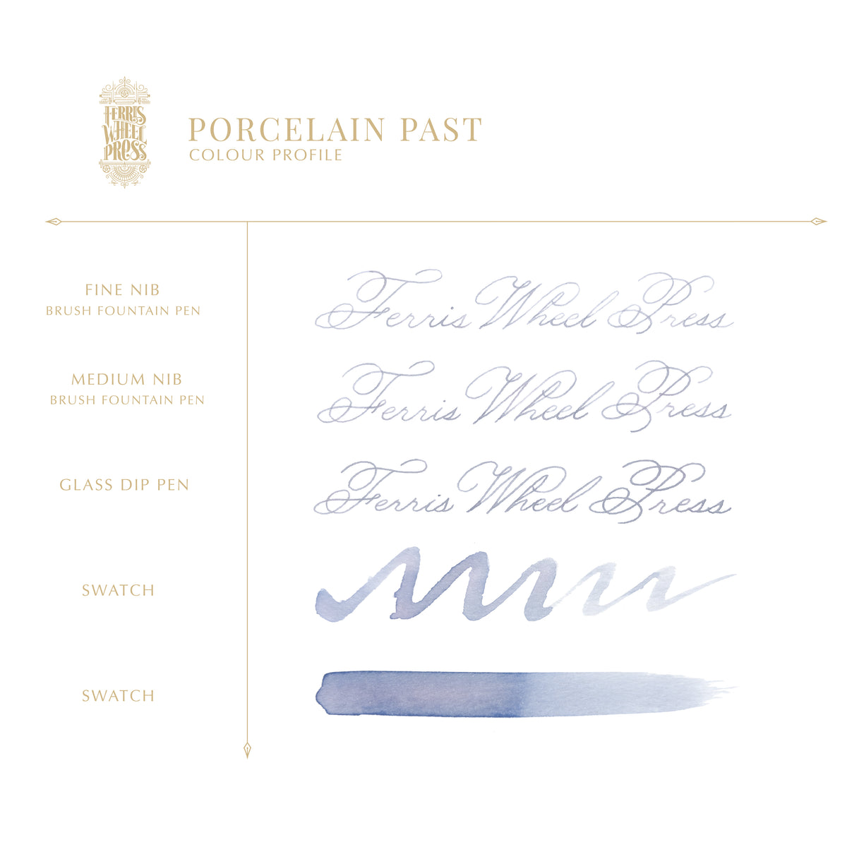 Porcelain Past Ink