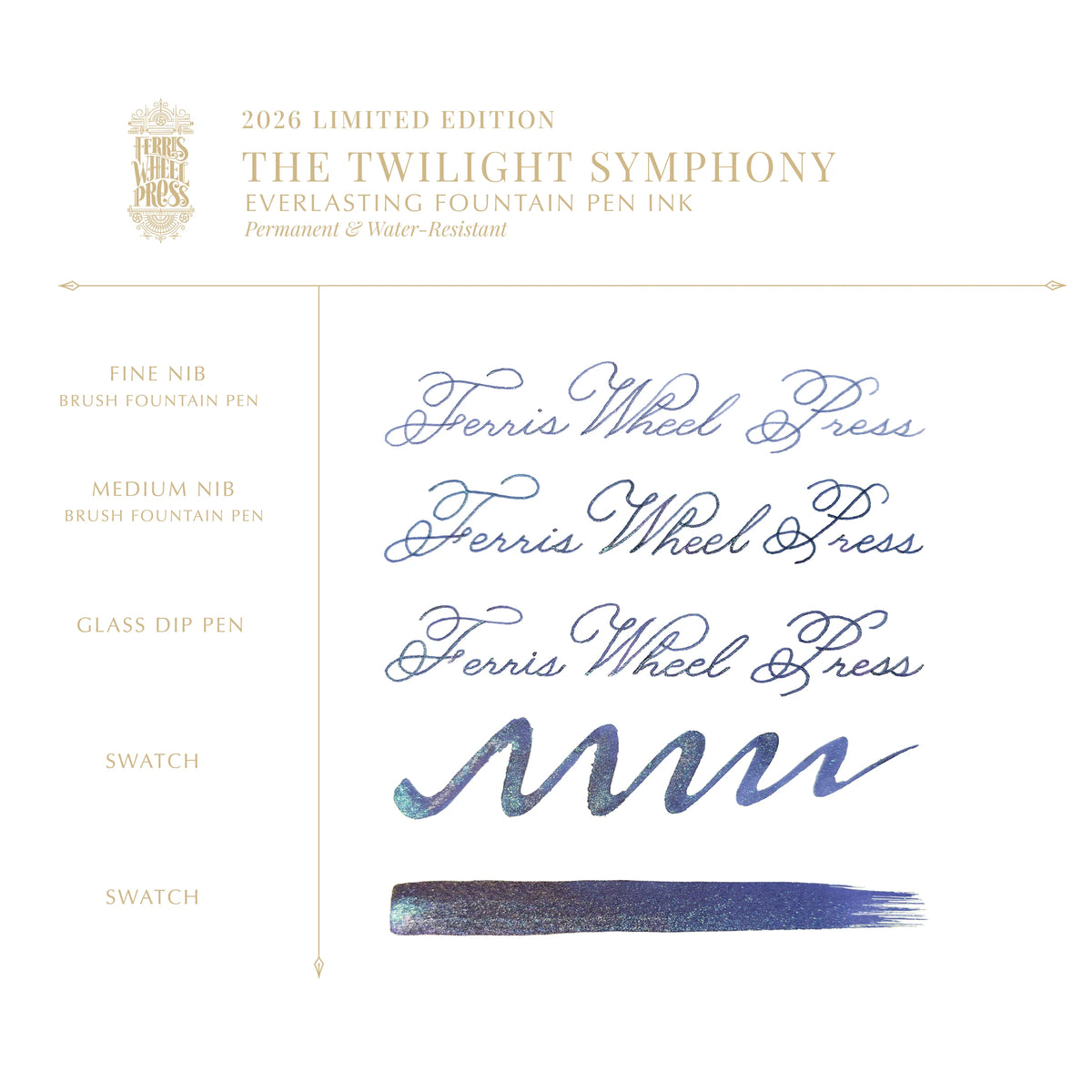 FerriTales 2026 Limited Edition - Everlasting Fountain Pen Ink - Twilight Symphony