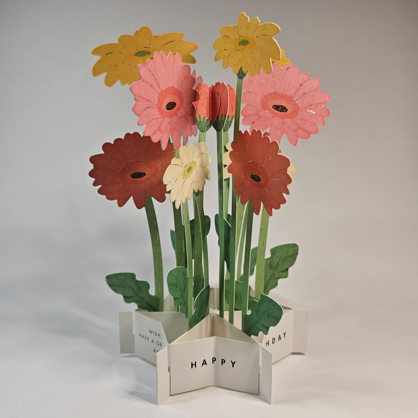 Gerbera Birthday Pop-up Card