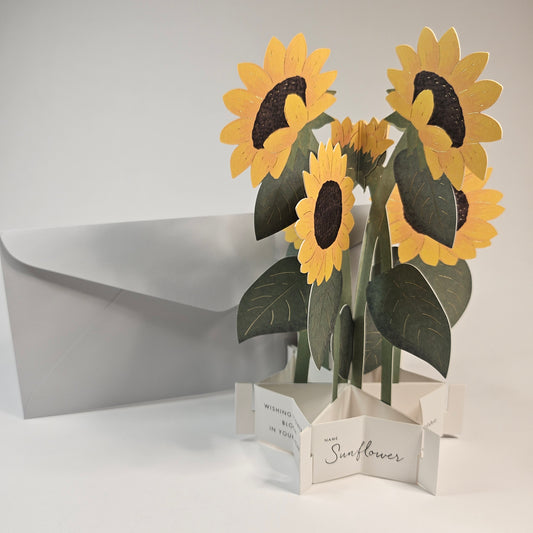 Summer Blooming Pop-up Card