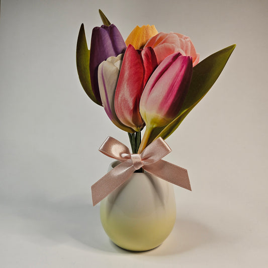 Tulip Bouquet Greeting card