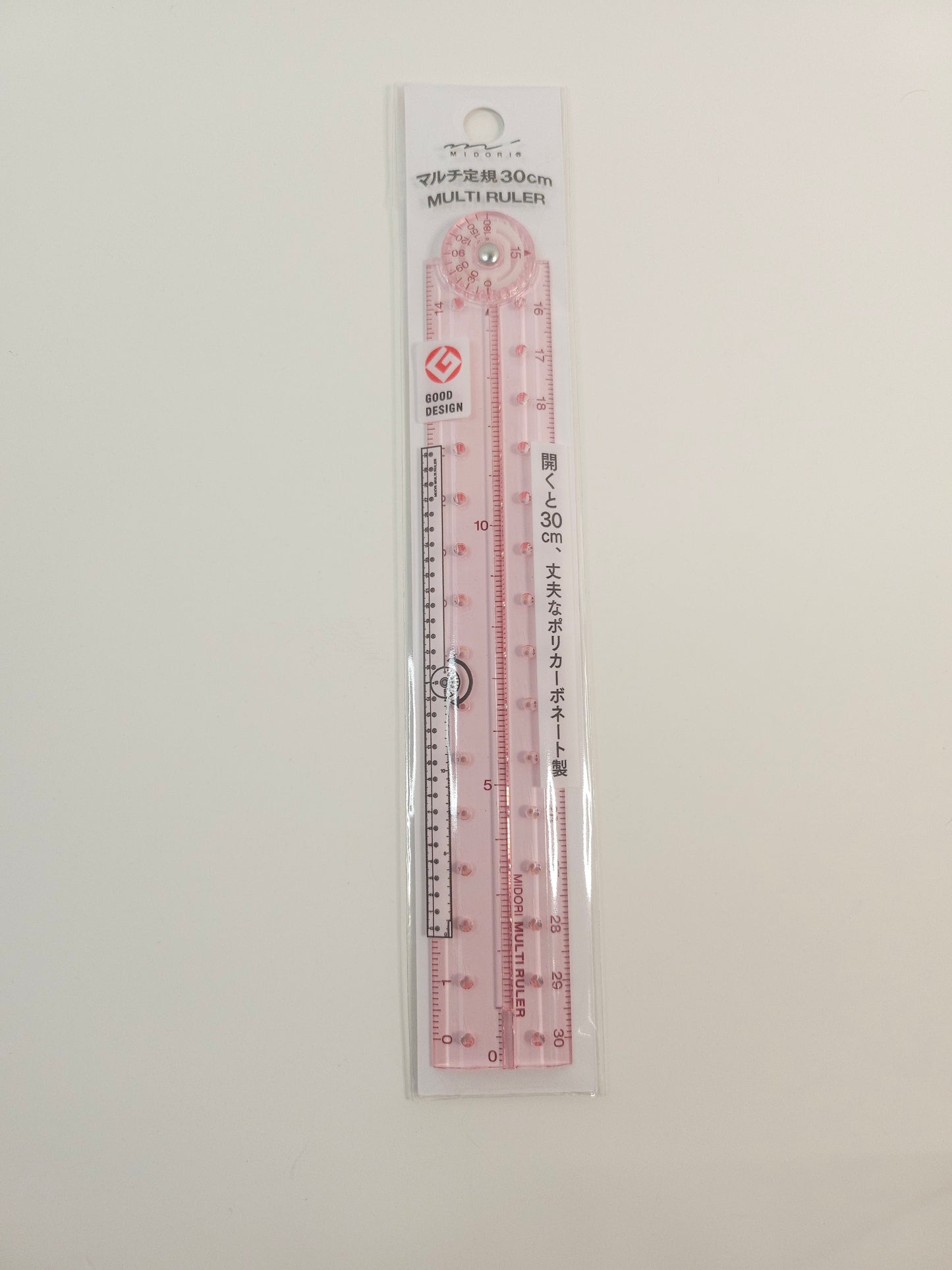 MD Multi Ruler (30cm) Pink