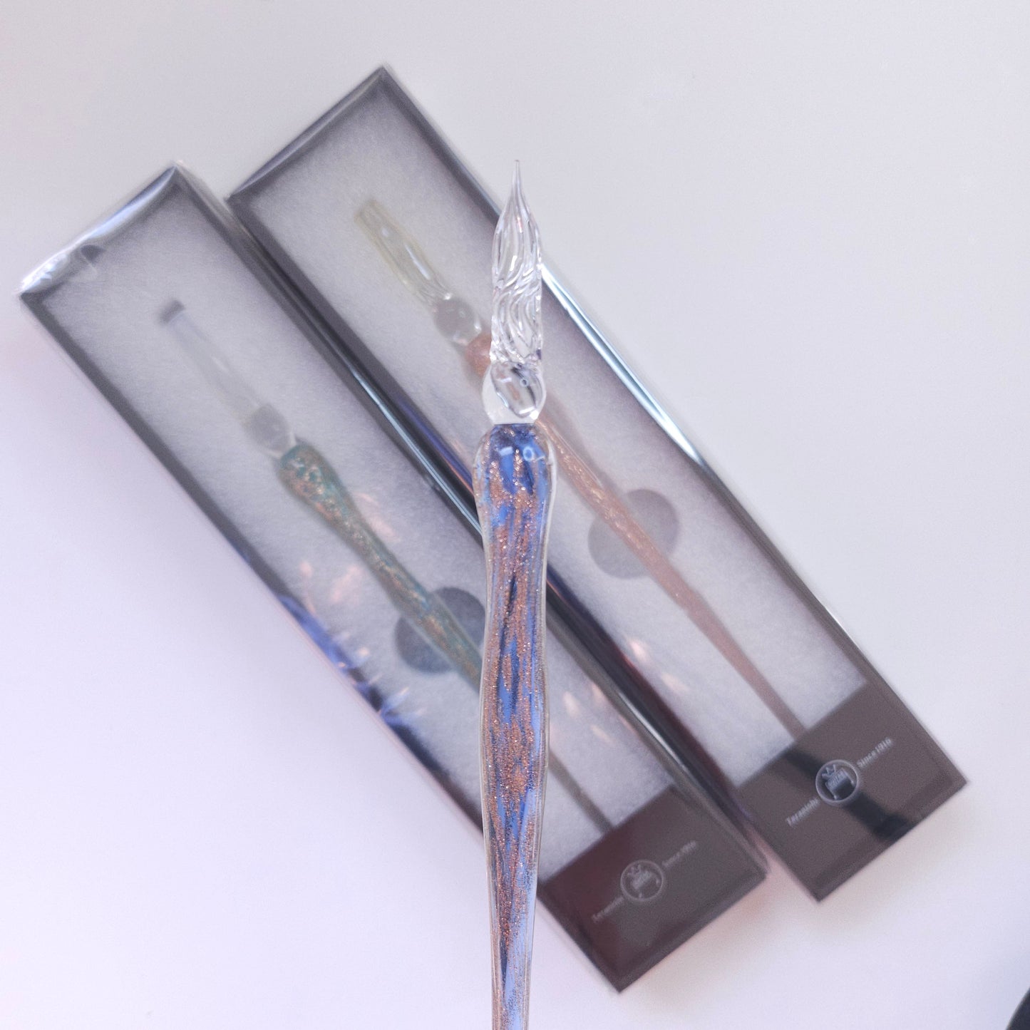 [Teranishi] Writing Material Glass Dip Pen Aurora Borealis