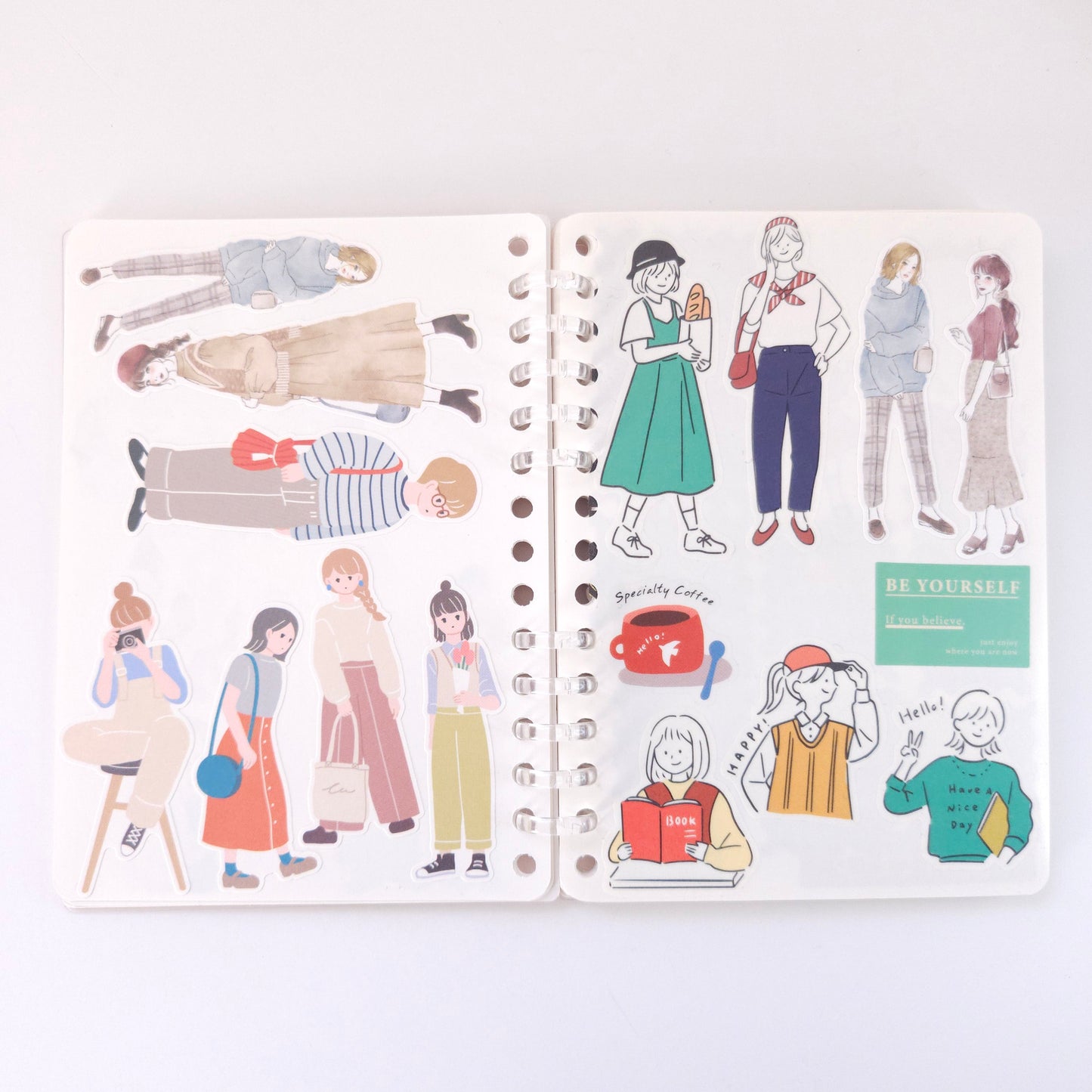 BGM sticker notebook A6