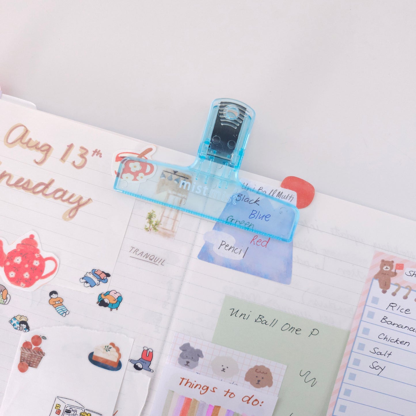 Q-LiA Book Clip Mist