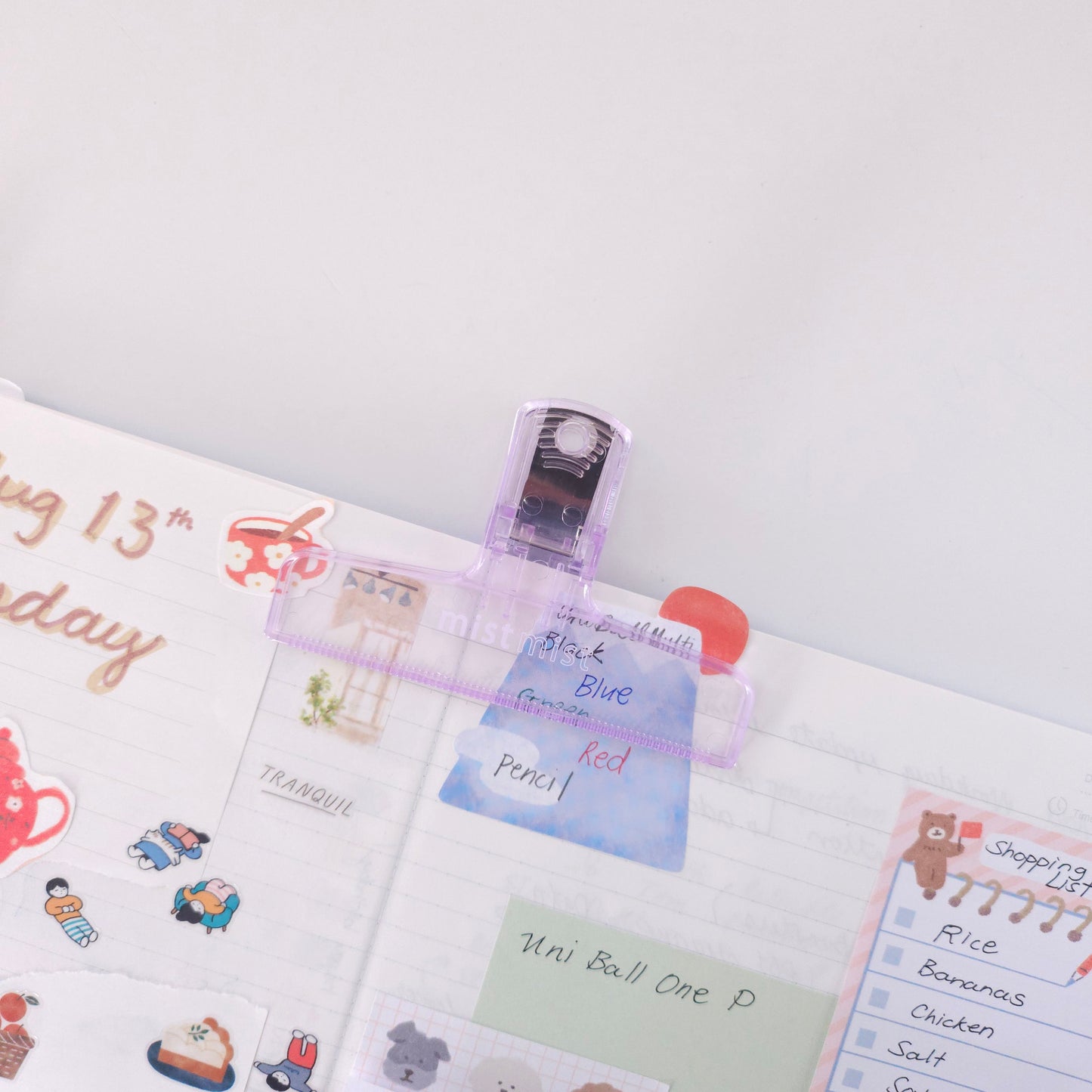 Q-LiA Book Clip Mist