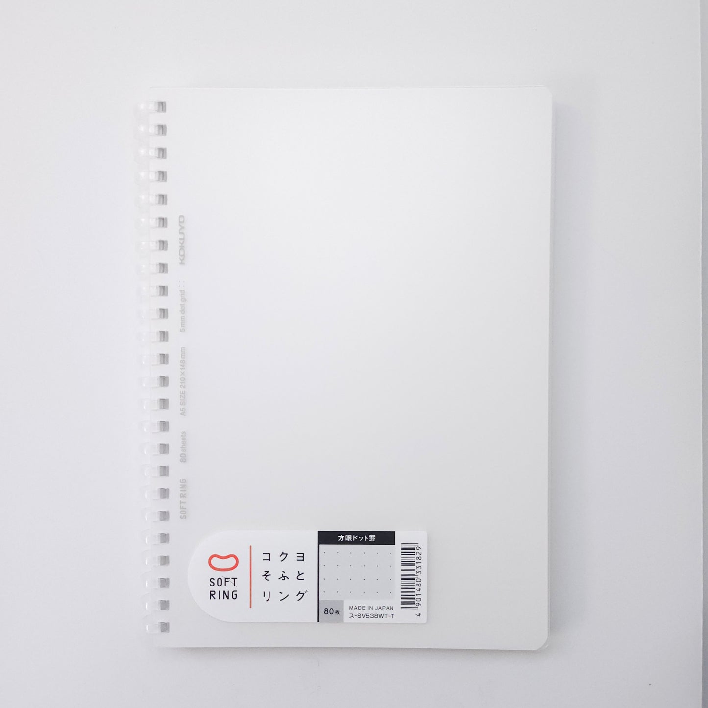 KOKUYO Soft ring notebook A5