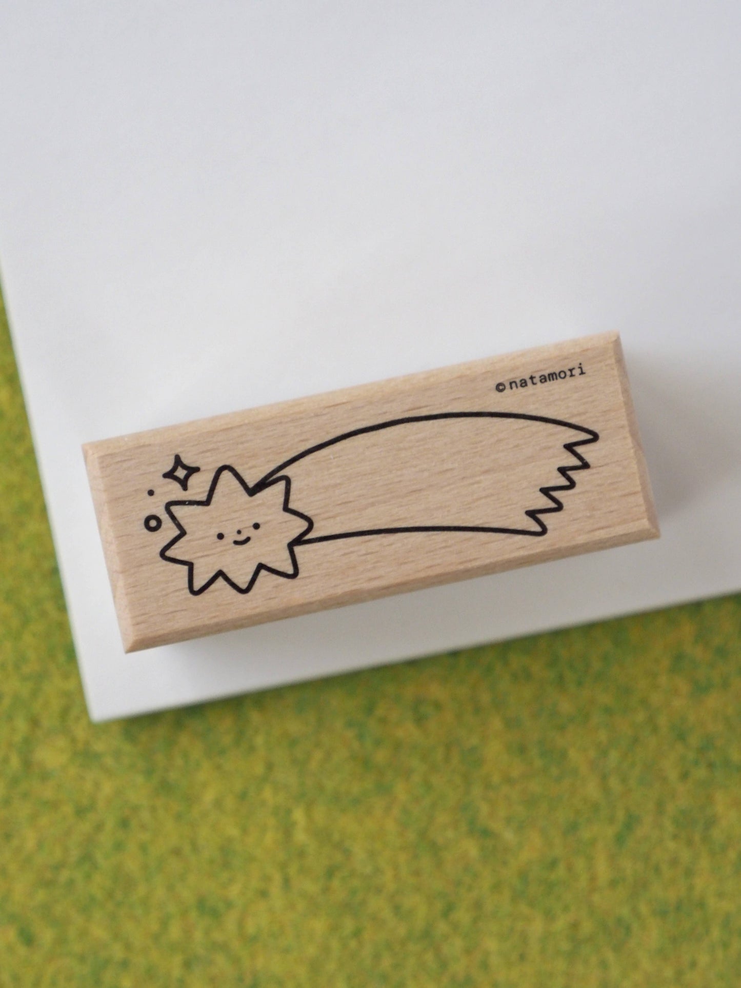 Natamori- Shooting star • stamp