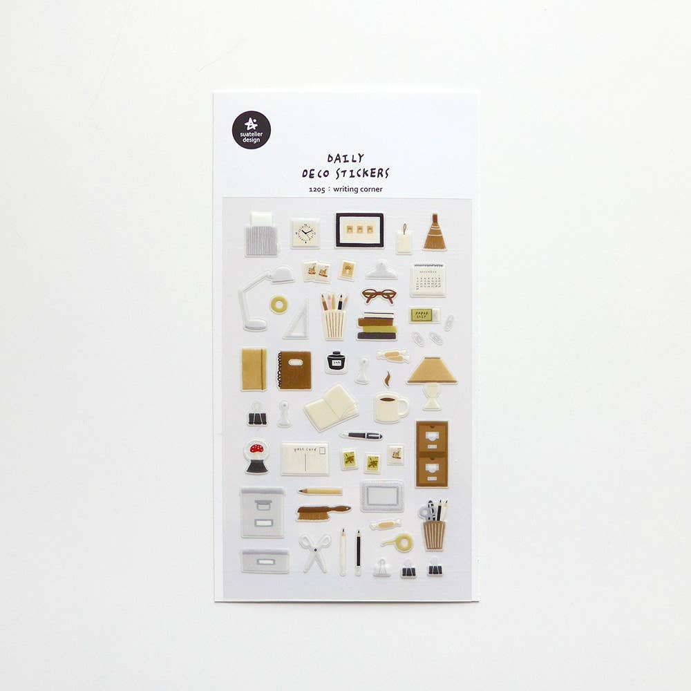 Suatelier design- Writing corner