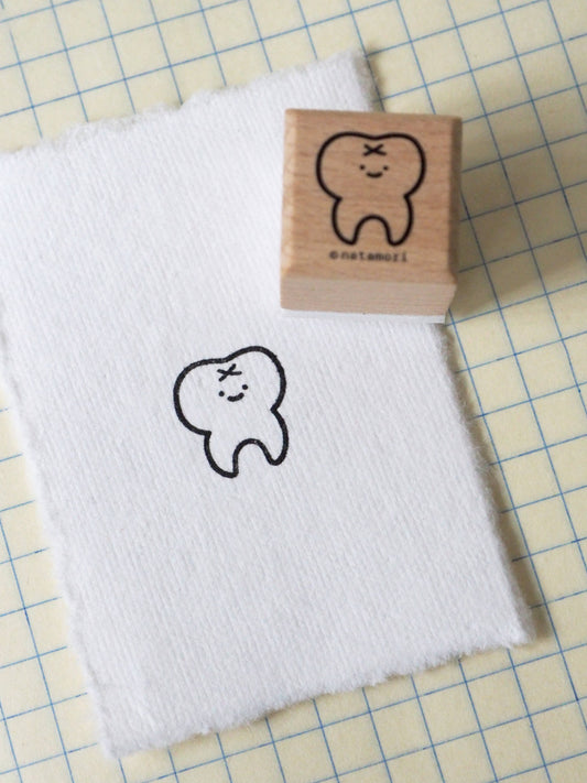 Natamori- Tooth • stamp