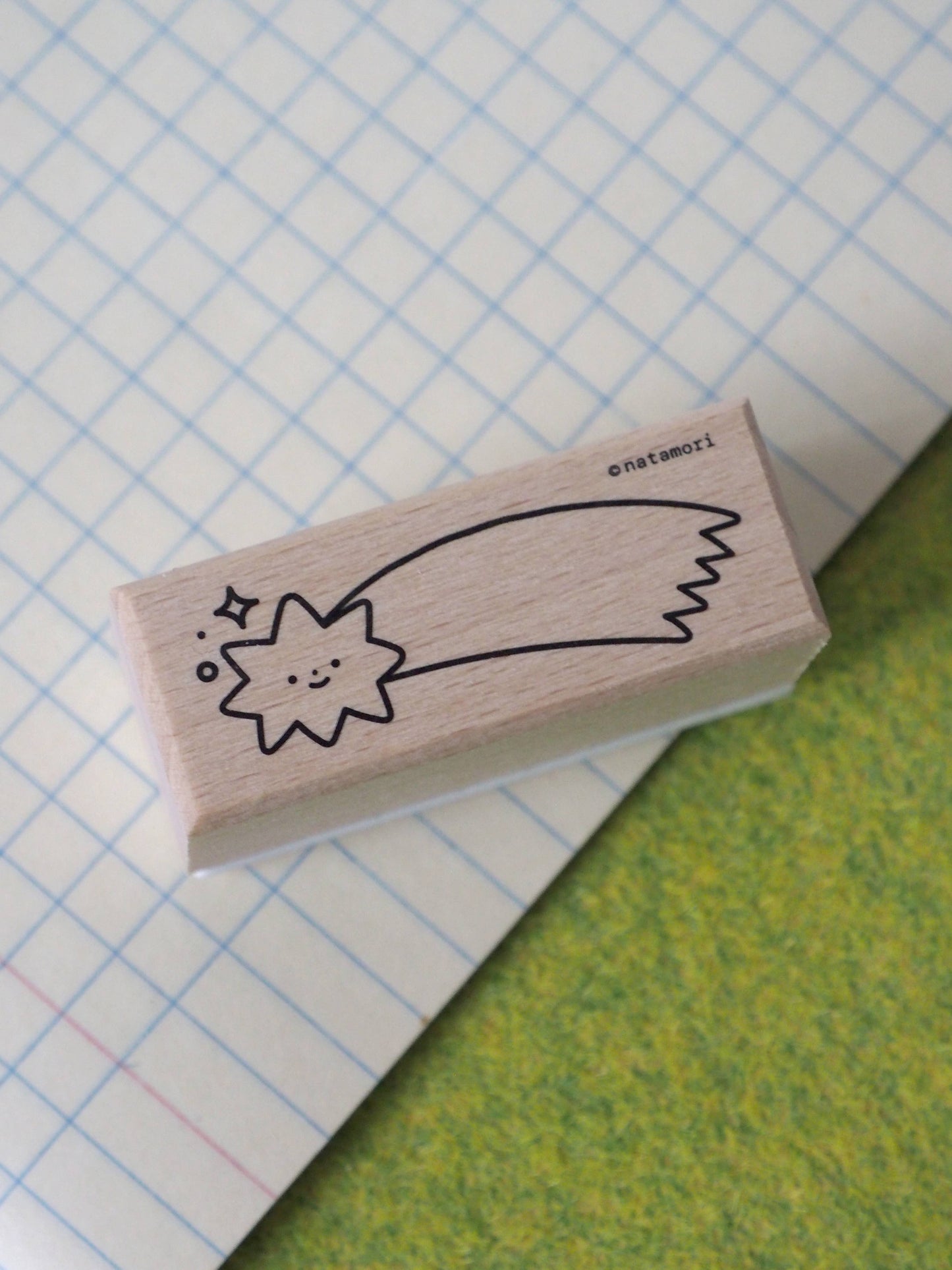 Natamori- Shooting star • stamp