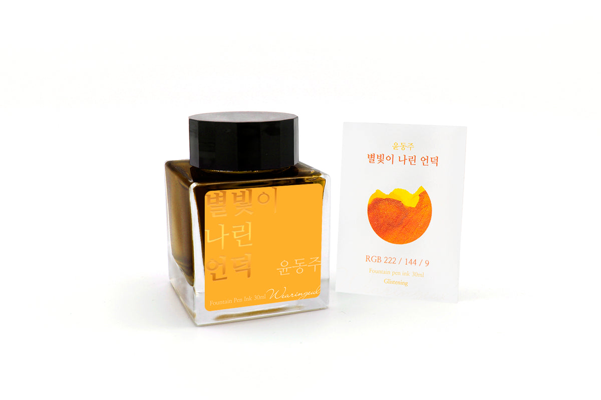 Wearingeul A Star Spattered Hill fountain pen ink, 30ml bottle