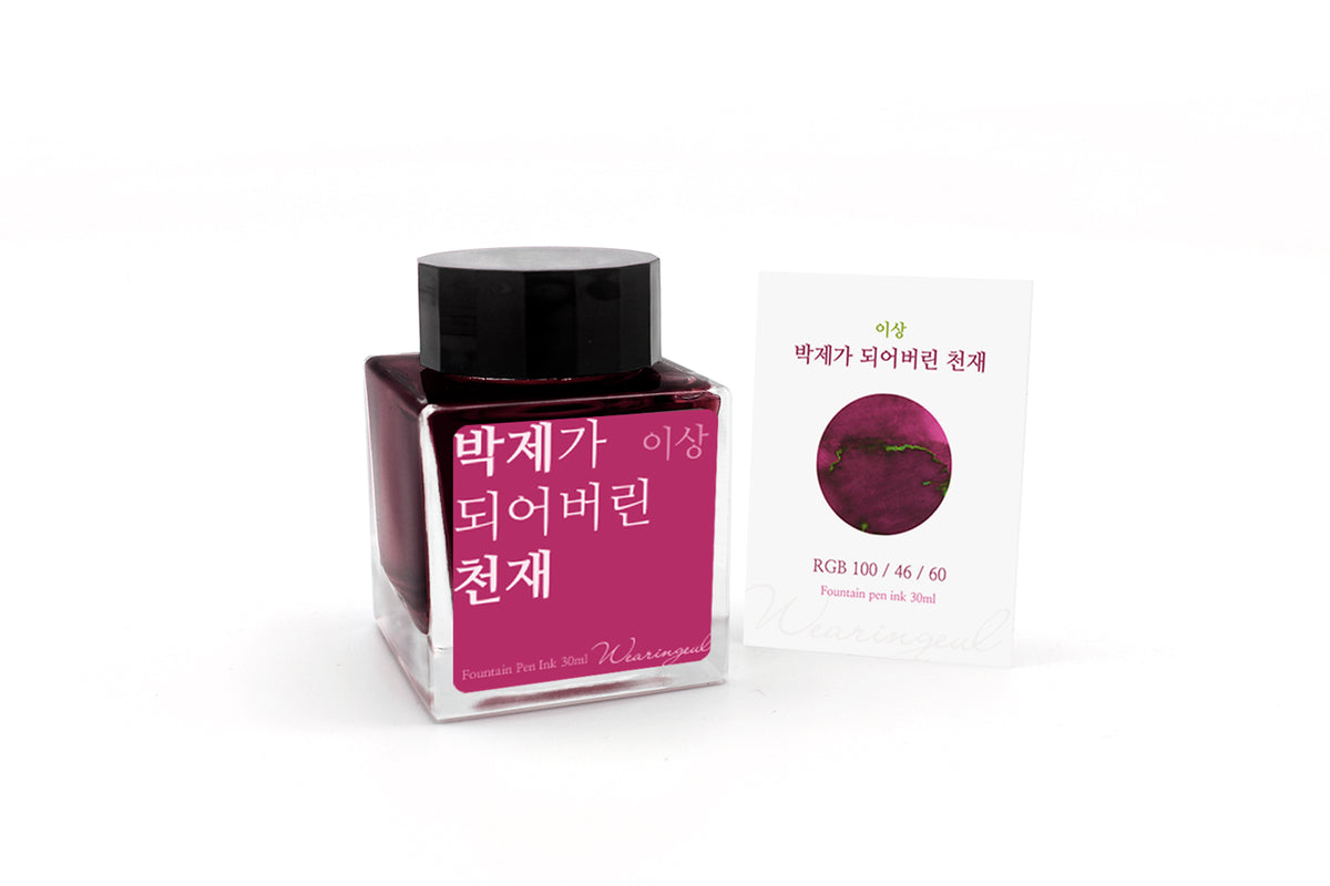 Wearingeul A Taxidermied Genius fountain pen ink, 30ml bottle