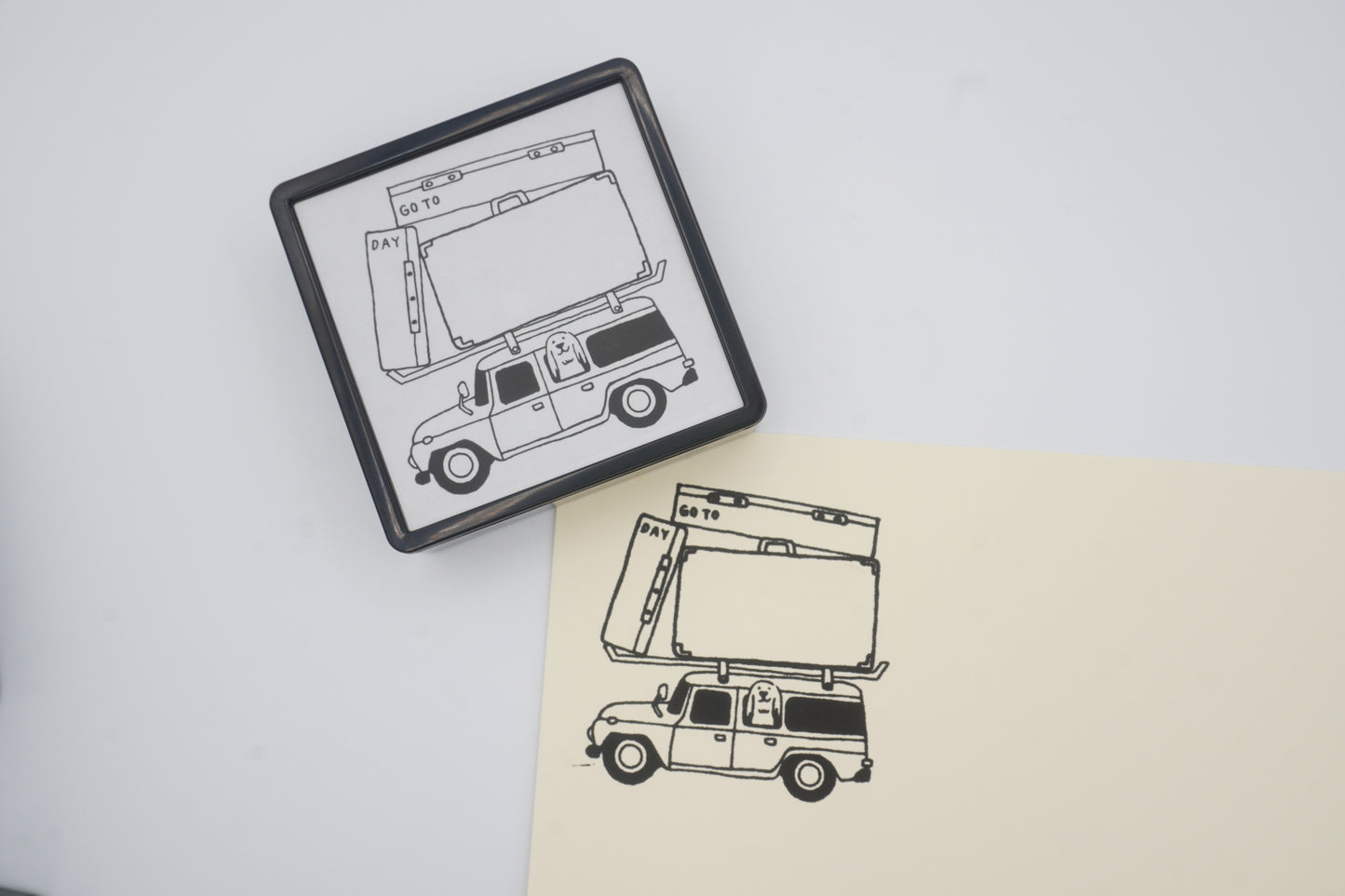 Paintable Stamp Pre-inked