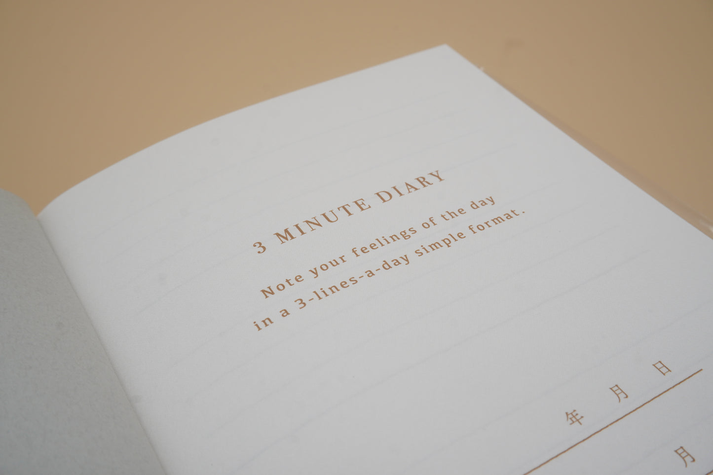 3 Minute Diary