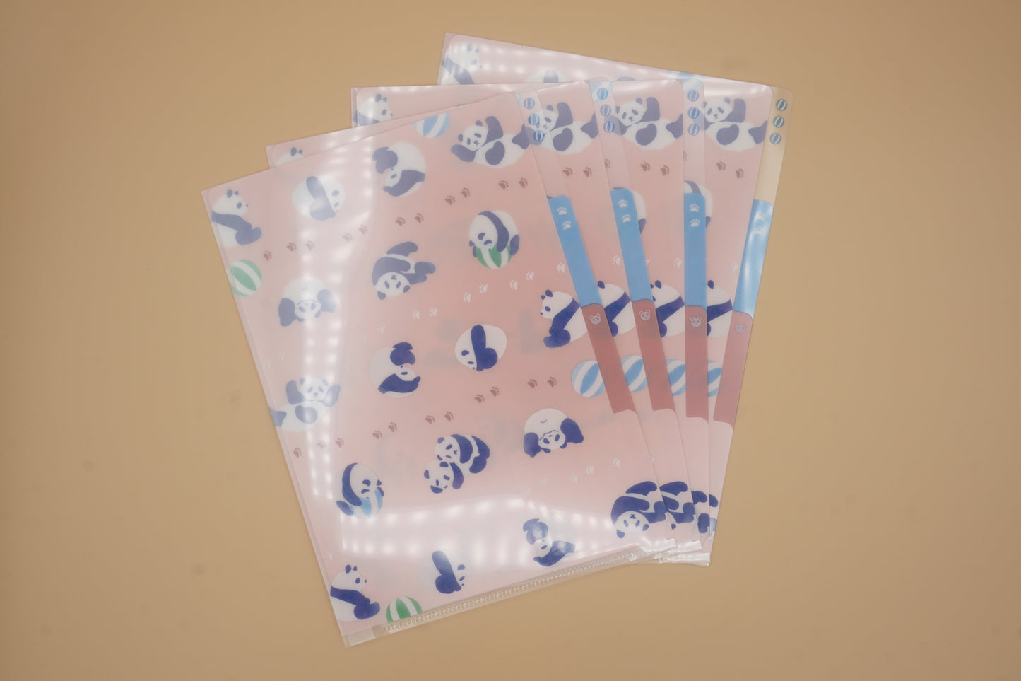 3-Pocket Clear Folder A5
