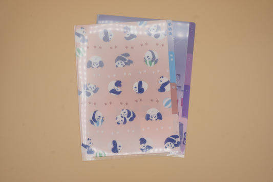 3-Pocket Clear Folder A5