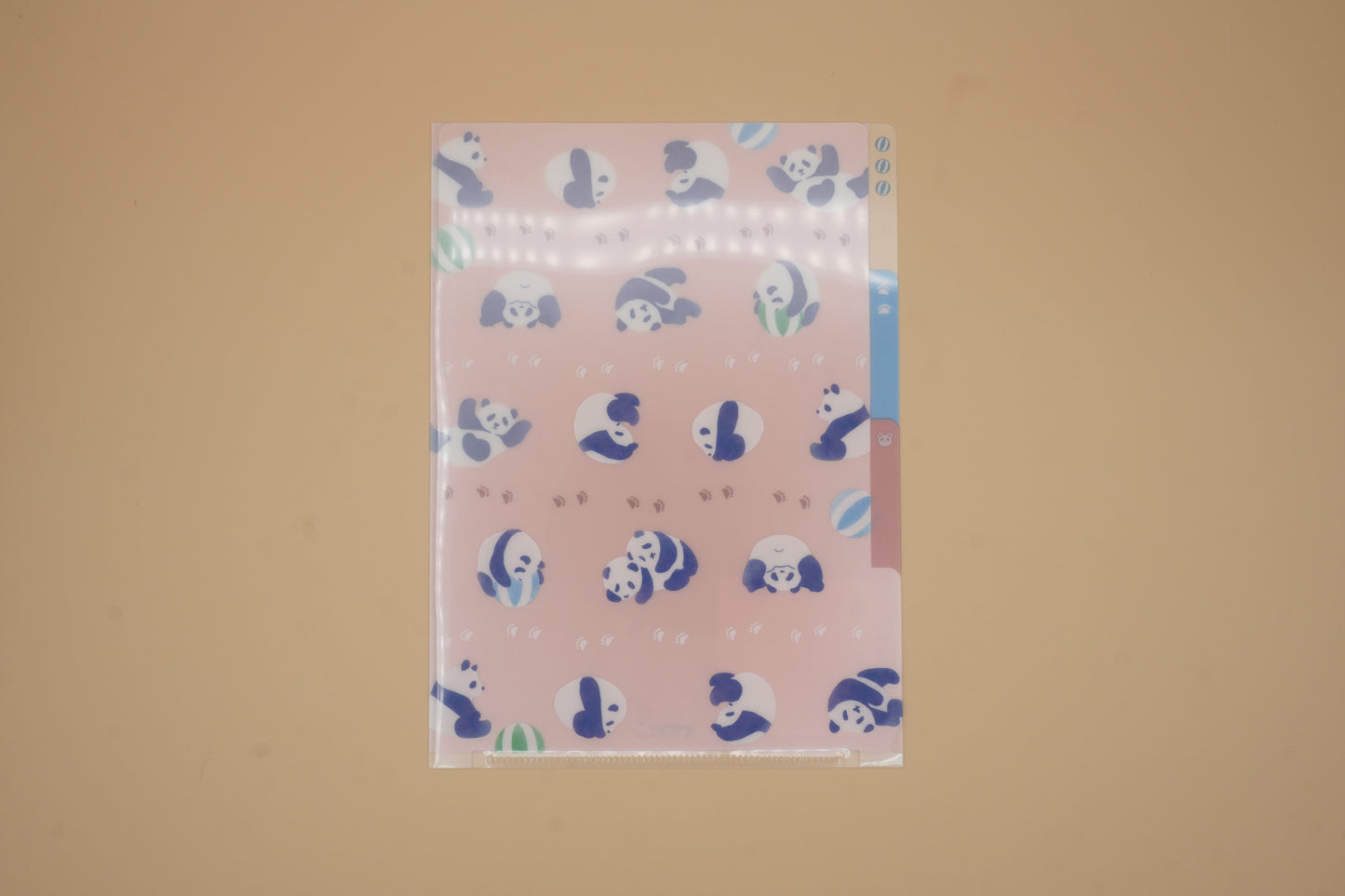 3-Pocket Clear Folder A5