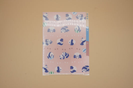 3-Pocket Clear Folder A5