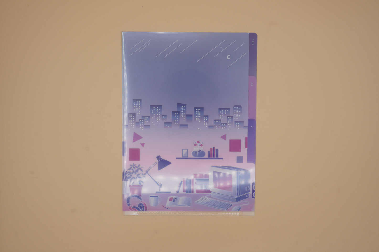 3-Pocket Clear Folder A5