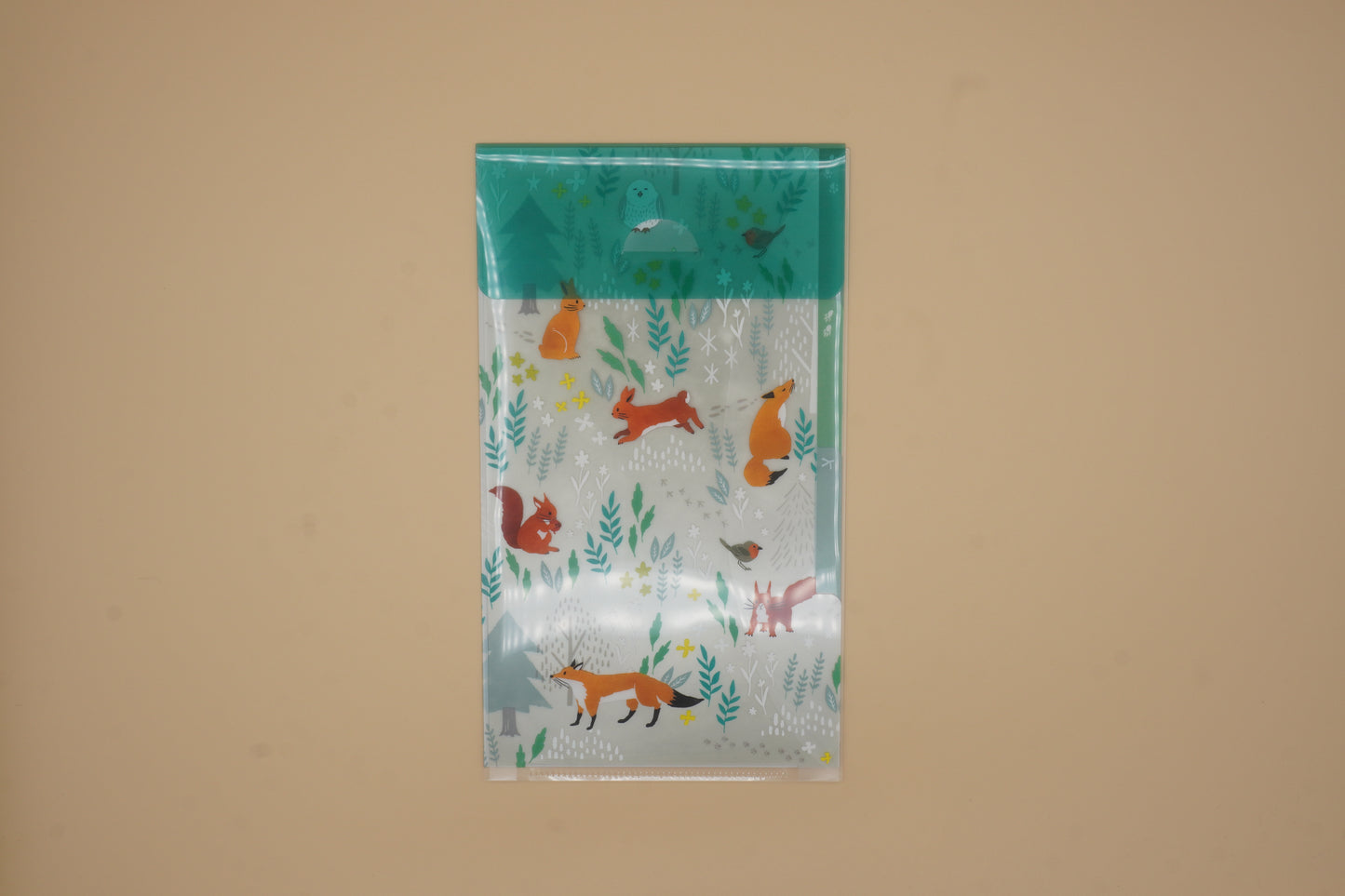 3-Pocket Clear Folder A5 with flap