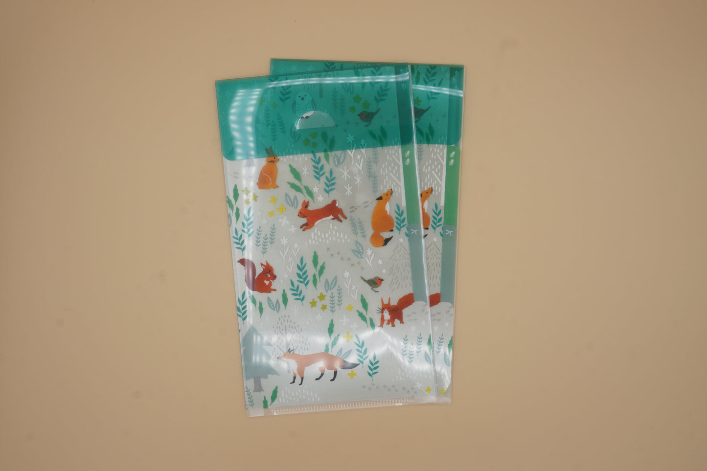 3-Pocket Clear Folder A5 with flap