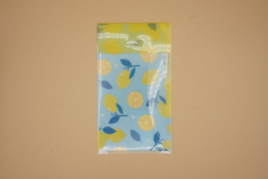 3-Pocket Clear Folder A5 with flap