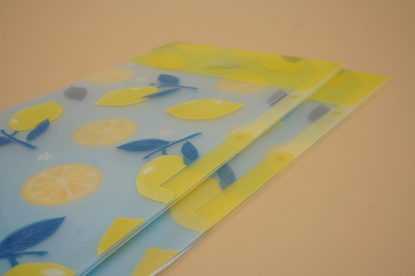 3-Pocket Clear Folder A5 with flap