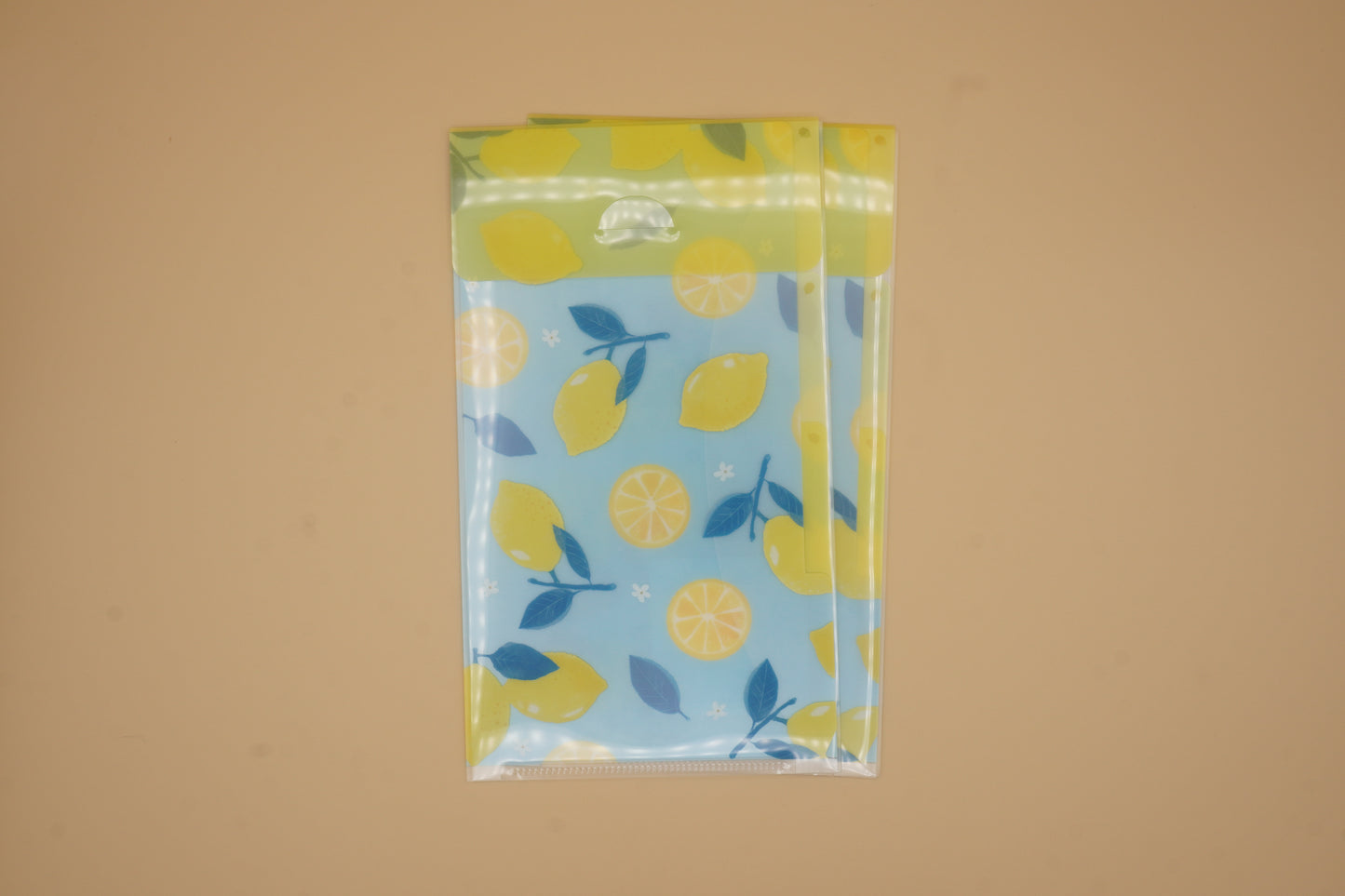 3-Pocket Clear Folder A5 with flap