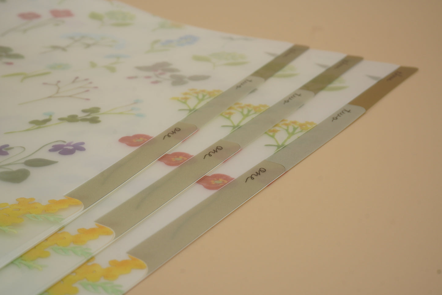 3-Pocket Clear Folder A4