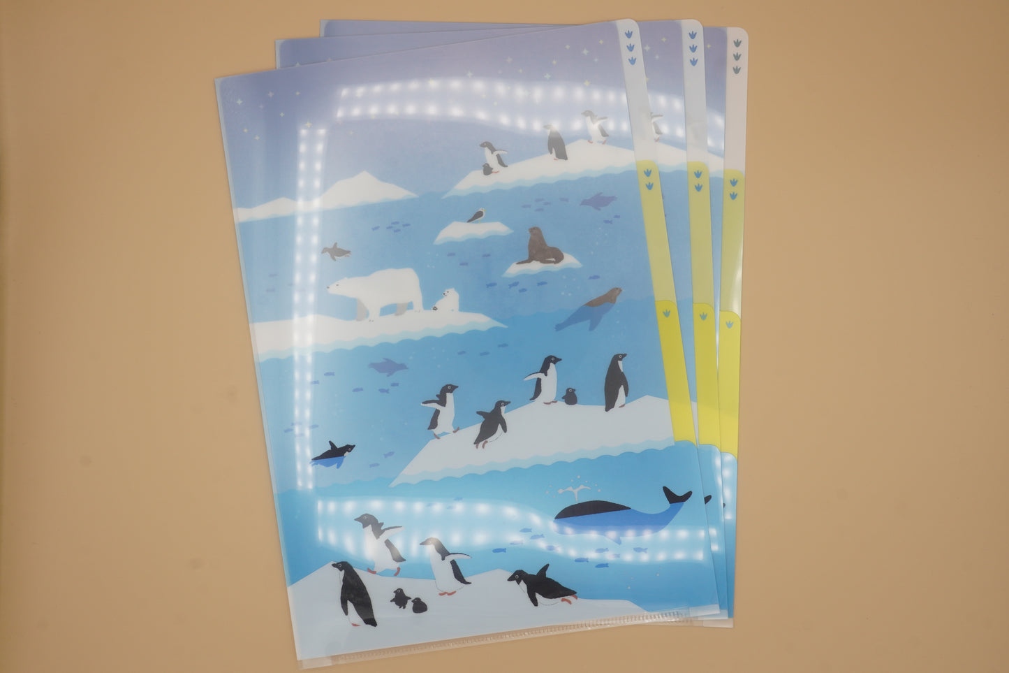 3-Pocket Clear Folder A4