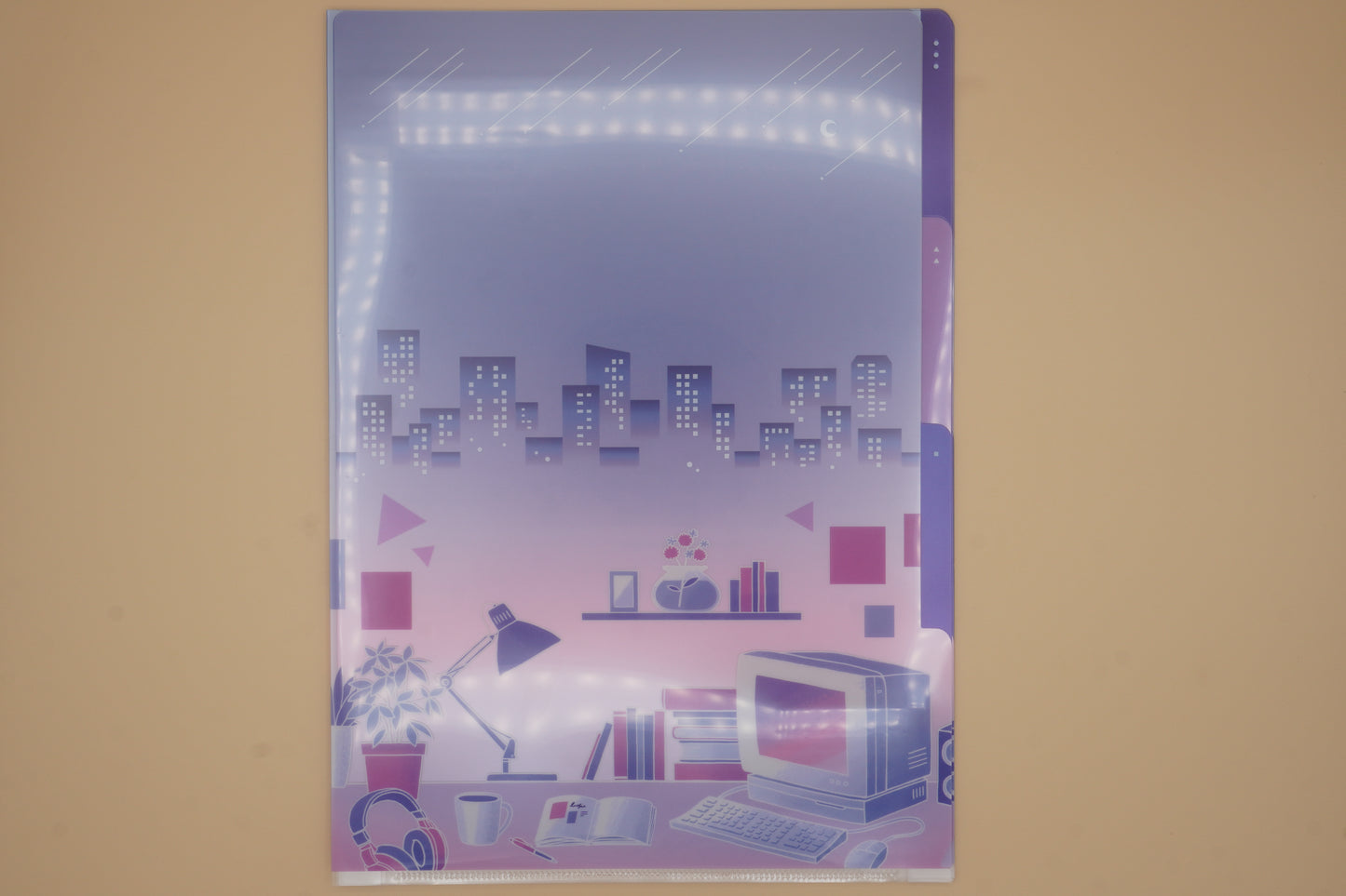 3-Pocket Clear Folder A4
